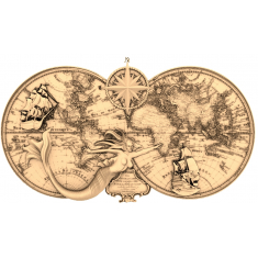 Mermaid's Voyage Map