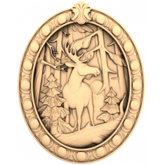 Majestic Forest Deer