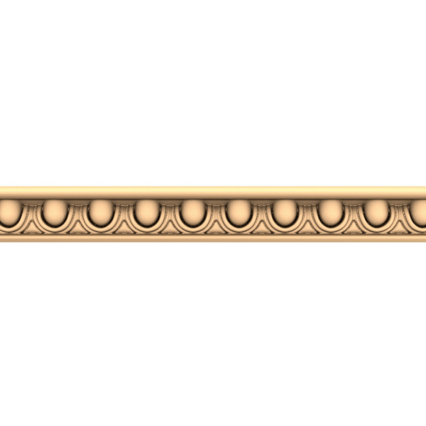 Imperial Egg & Dart Trim 3D Model for CNC Imperial Egg & Dart Trim 3D Model for CNC