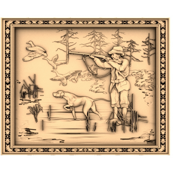 Hunter's Serenity 3D STL model pro CNC router Hunter's Serenity 3D STL model pro CNC router
