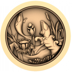 Koi 3D Rölyef Harmony