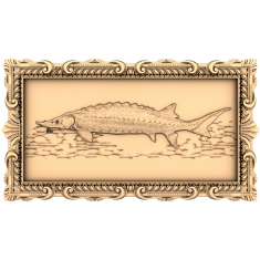 Majestic Sturgeon Relief