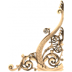 Renæssancen Flourish Corner