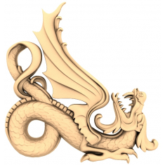 Serpent Dragon Relief