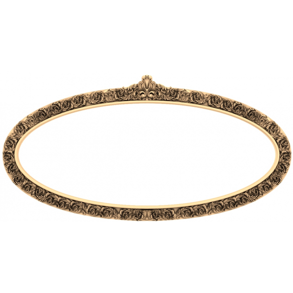 Regal Oval Frame 3D Model for CNC Regal Oval Frame 3D Model for CNC