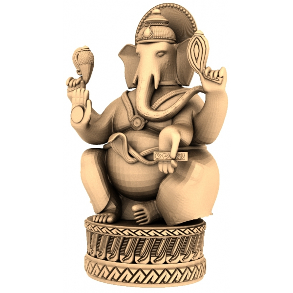 Ganesh برکت 3D STL مدل برای مسیریابی CNC Ganesh برکت 3D STL مدل برای مسیریابی CNC