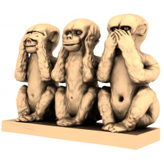 Three Wise Monkeys