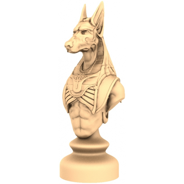 Anubis Sentinel 3D STL Model for CNC Router