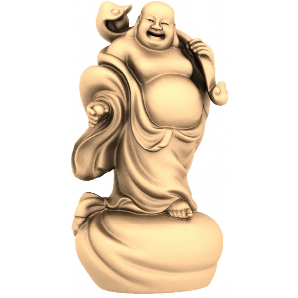 CNC এর জন্য আনন্দিত Hotei 3D STL মডেল CNC এর জন্য আনন্দিত Hotei 3D STL মডেল