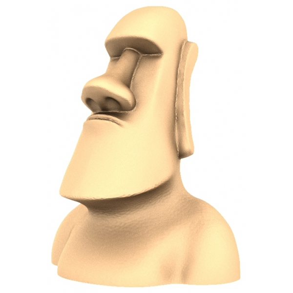 Moai Monolith 3D STL Model for CNC Moai Monolith 3D STL Model for CNC
