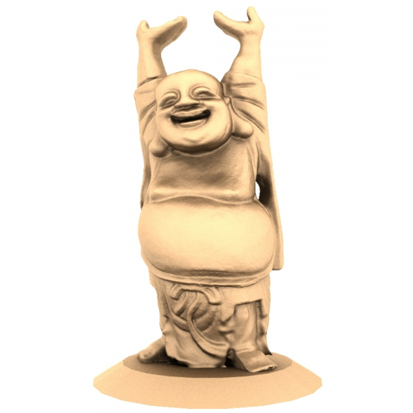 Laughing Buddha 3D STL Model for CNC and 3D Printing Laughing Buddha 3D STL Model for CNC and 3D Printing