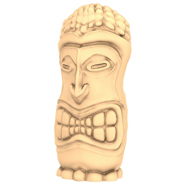โมเดล 3D STL ของ Tiki Spirit สำหรับเครื่อง CNC โมเดล 3D STL ของ Tiki Spirit สำหรับเครื่อง CNC