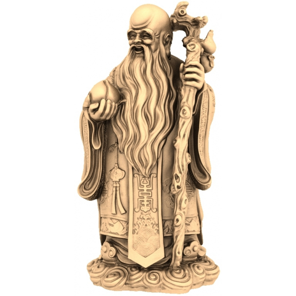 Eternal Wisdom Elder 3D STL Model for CNC Router