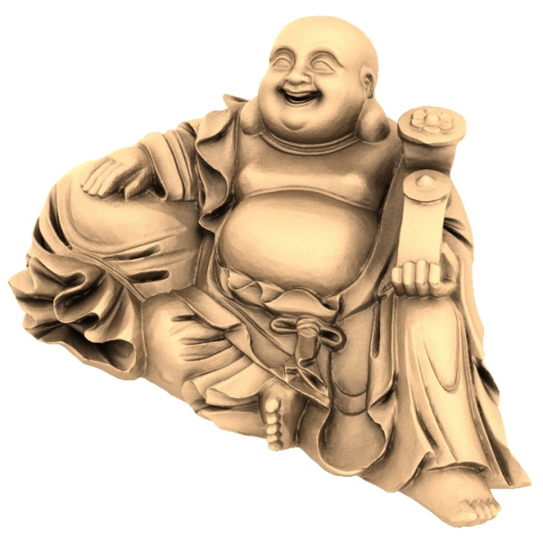 พระพุทธรูปหัวเราะแห่งความเจริญรุ่งเรือง - โมเดล 3D STL สำหรับ CNC พระพุทธรูปหัวเราะแห่งความเจริญรุ่งเรือง - โมเดล 3D STL สำหรับ CNC
