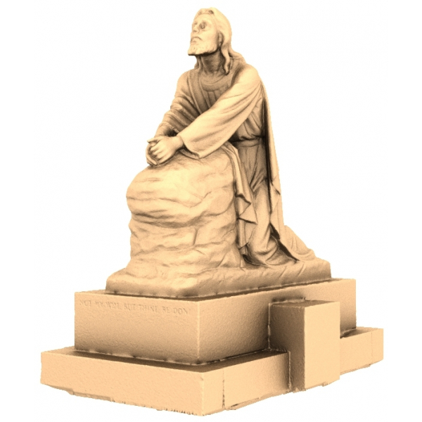 CNC Router üçün Düşüncəli Məsih 3D Modeli CNC Router üçün Düşüncəli Məsih 3D Modeli