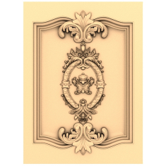 Royal Fleur 3D Decorative Panel