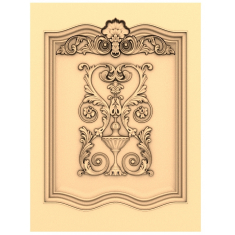 Floral Elegance Panel