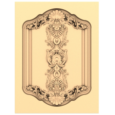 Ornate Baroque Panel
