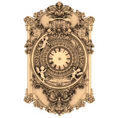 Celestial Cherubs Clock