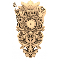 Oceanic Guardians Wall Clock