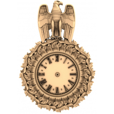 Majestic Eagle კედლის საათი