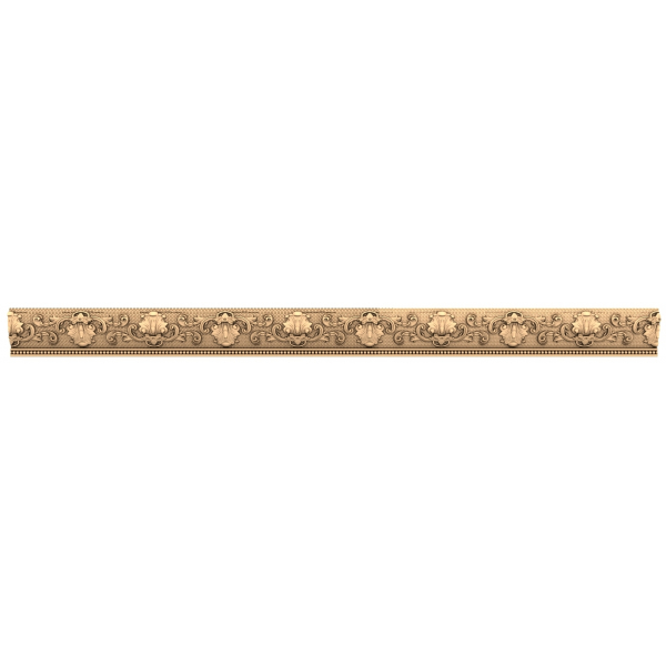 Exquisite Baroque Pattern STL Model for CNC Routers