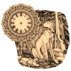 Hunter's Companion Clock