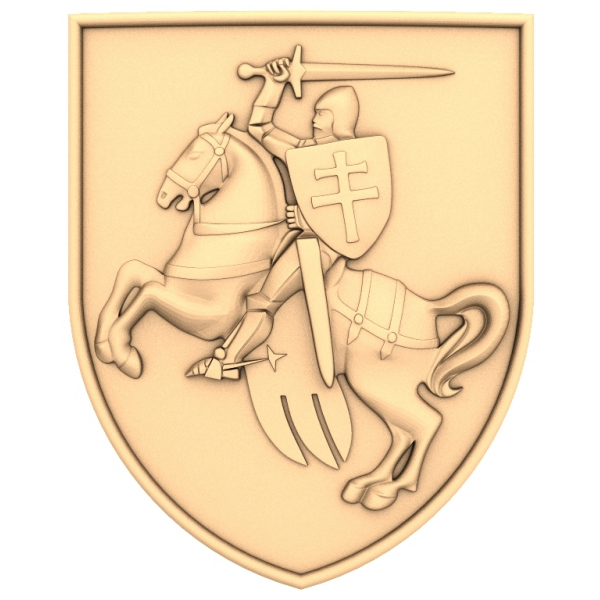 Knight's Valor - 3D STL Model for CNC Knight's Valor - 3D STL Model for CNC