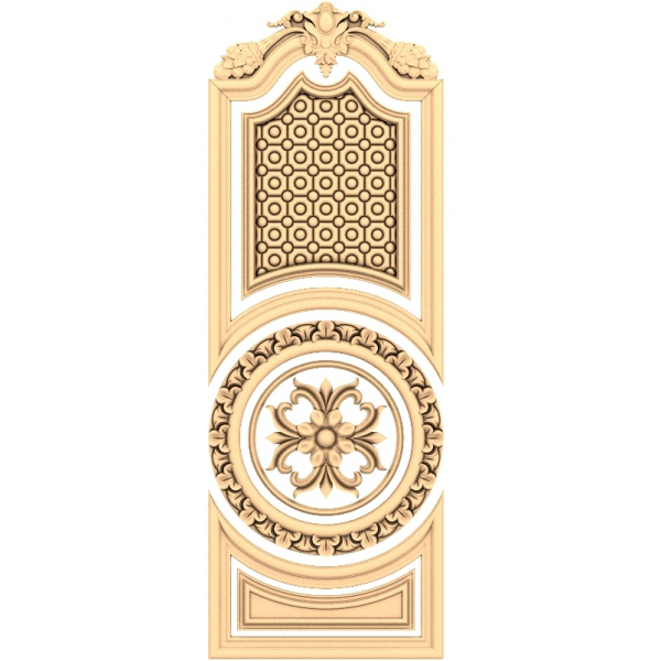 Majestic Floral Elegance 3D dekorativt panel Majestic Floral Elegance 3D dekorativt panel