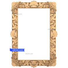 Baroque Floral Frame