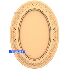 Elegant Oval Frame