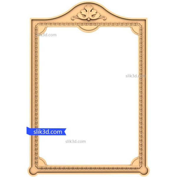 Elegance Frame - 3D STL Model for CNC Router Elegance Frame - 3D STL Model for CNC Router