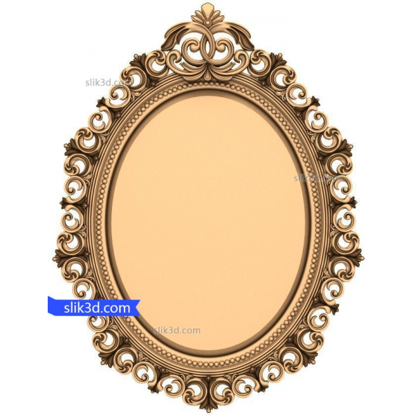 CNC راؤٹرز کے لیے Rococo Elegance 3D STL ماڈل