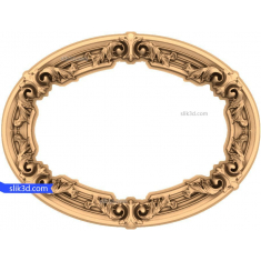 Ornamental Oval Elegance