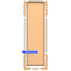 Ornate Frame STL Model