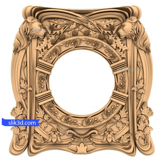 Frame "Frame #162" | STL - 3D model for CNC