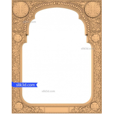 Ornate Arch Frame