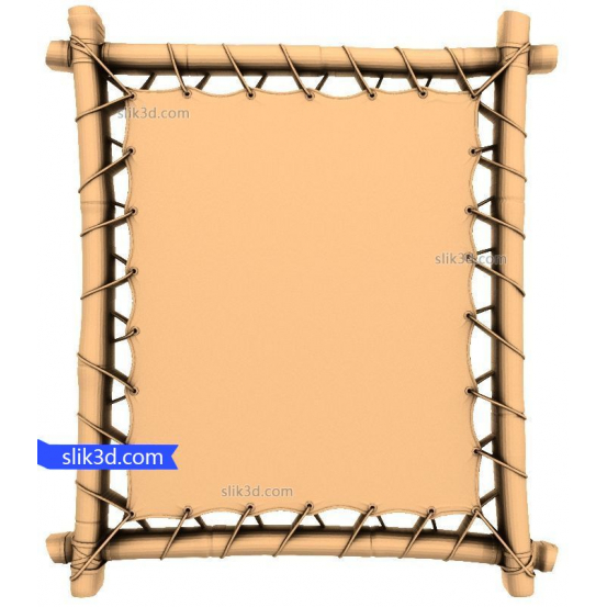 Frame "Frame #46" | STL - 3D model for CNC