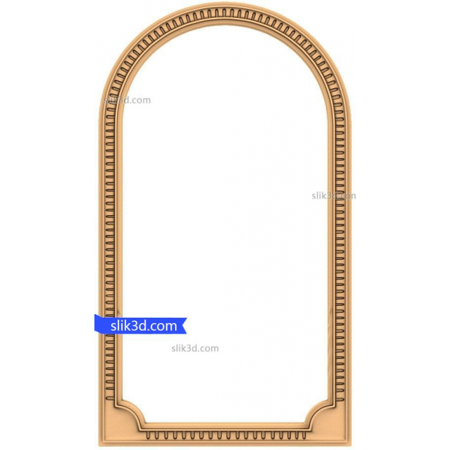 Frame "Frame #49" | 3D STL model for CNC