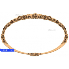 Rose Elegance Oval Frame
