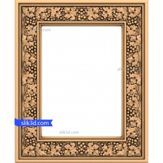 দ্রাক্ষাক্ষেত্র মার্জিত ফ্রেম