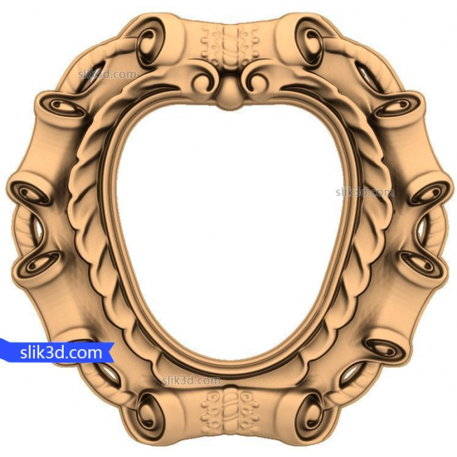 Frame "Frame #101" | STL - 3D model for CNC