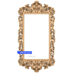 Victorian Floral Frame