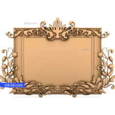 Artisan's Floral Frame