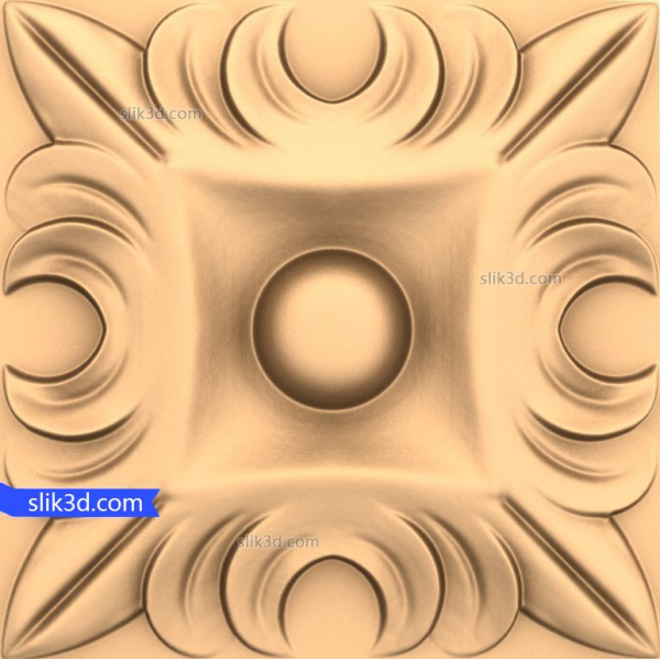 Regal Pattern Relief 3D Model - Perfect kwa CNC Machining Regal Pattern Relief 3D Model - Perfect kwa CNC Machining