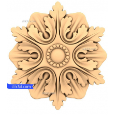 Majestic Floral Emblem