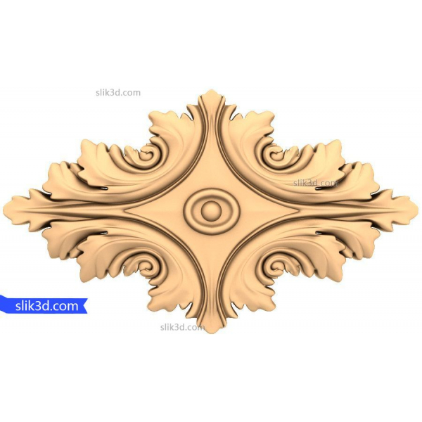 Barok Harmony 3D STL-model til CNC Barok Harmony 3D STL-model til CNC