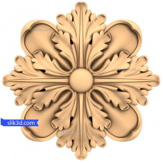 Elegantne Acanthuse medaljon