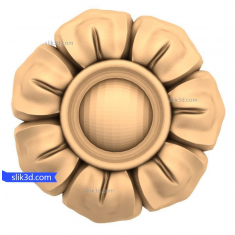 Floral Elegance Medallion
