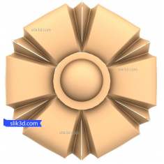 Geometrisk blomst